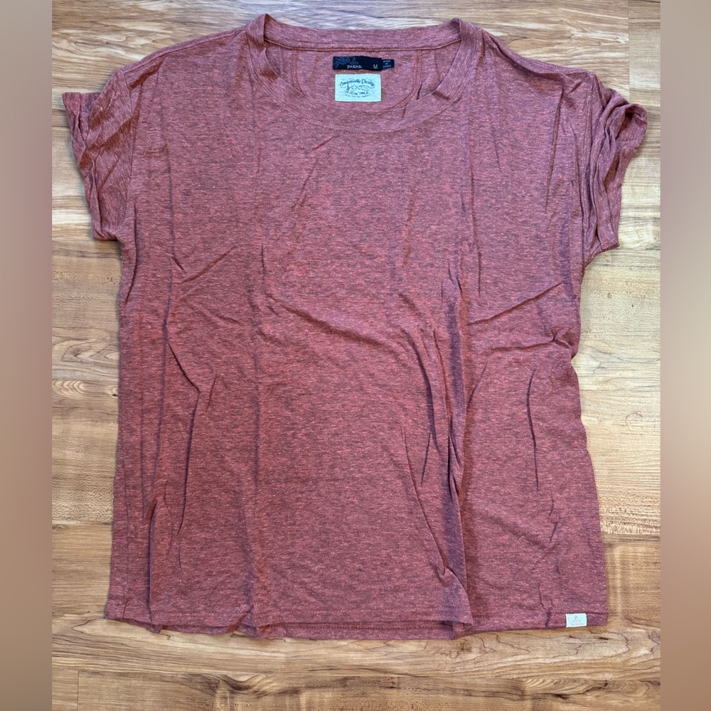 Prana Cozy Up T-shirt - Liqueur Heather